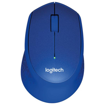 Logitech M330 Wireless Mouse - SILENT PLUS - BLUE