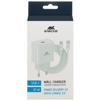 Rivacase MOBILE CHARGER WALL/WHITE PS4101 WD4 RIVACASE