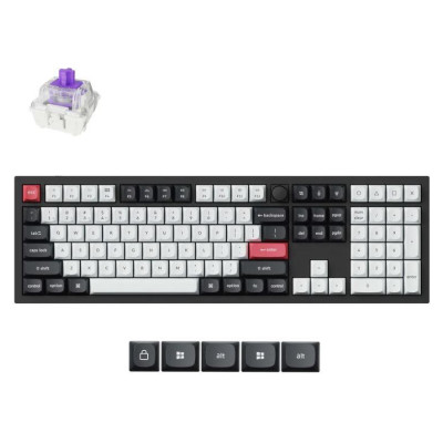 Keychron KEYBOARD WRL Q6 HE RGB/CARBON BLACK Q6H-M1 KEYCHRON