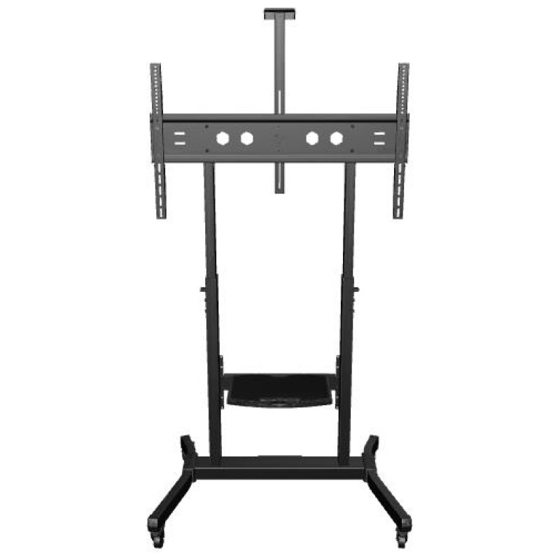Onkron Mobile TV Stand Rolling TV Cart for 50 to 100-Inch Screens up to 120 kg, black
