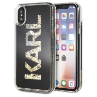 Karl Lagerfeld Karl Logo Glitter iPhone X/Xs Case - Black