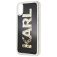 Karl Lagerfeld Karl Logo Glitter iPhone X/Xs Case - Black
