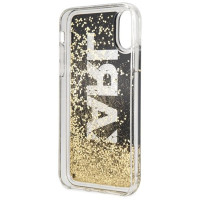 Karl Lagerfeld Karl Logo Glitter iPhone X/Xs Case - Black