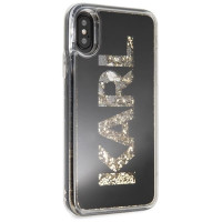 Karl Lagerfeld Karl Logo Glitter iPhone X/Xs Case - Black