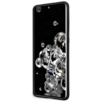 Guess GUHCS69LS4GBK S20 Ultra G988 black/black hard case Silicone 4G Tone On Tone