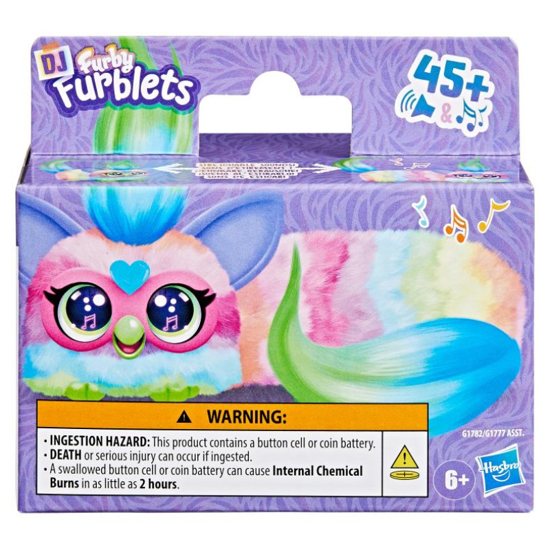 Furby Interaktīva plī&scaron;a rotaļlieta Dj Furblets