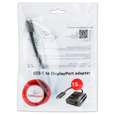 Gembird I/O ADAPTER USB-C TO DISPLAYP/A-CM-DPF-01 GEMBIRD