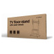 Gembird TV SET ACC FLOOR STAND 37-100"/TVS-100F-01 GEMBIRD