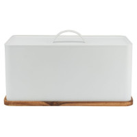 Salter BW13564WEU7 Toronto Bread Bin with Chopping Board White