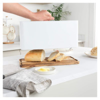 Salter BW13564WEU7 Toronto Bread Bin with Chopping Board White
