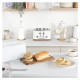 Salter BW13564WEU7 Toronto Bread Bin with Chopping Board White