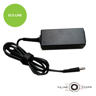 Extradigital Laptop Power Adapter DELL 45W: 19.5V, 2.31A