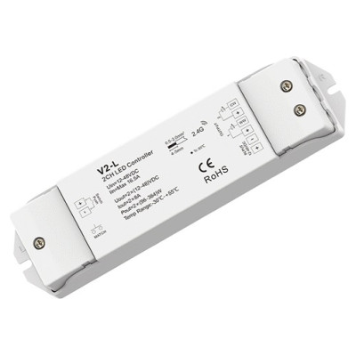 Skydance V2-L LED Controller 12-36V DC, 2x8A