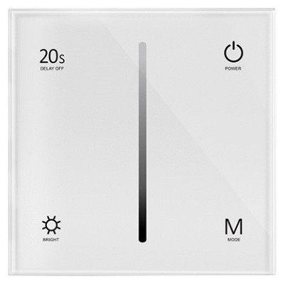 Skydance Touch Panel Dimmer T1-1, 12-48VDC, 2Ch