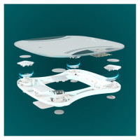 Homedics SCL-LDB135-SV3R Essential XL Display Body Weight Scale