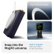 Spigen Nano Pop Mag MagSafe Case for Samsung Galaxy Z Flip 7 - Navy Blue and Yellow