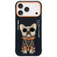 Nimmy Glasses Cool Dog iPhone 17 Case - Black