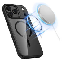 Tech-Protect MagMat MagSafe Case for iPhone 17 Pro Max - Clear Black