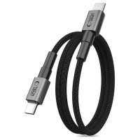 Tech-Protect Ultraboost DNA MagTwist USB-C PD Cable 100W / 5A 100 cm - Gray