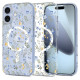 Tech-Protect FlexAir MagSafe Case for iPhone 17 - Daisies with Leaves