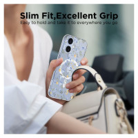 Tech-Protect FlexAir MagSafe Case for iPhone 17 - Daisies with Leaves