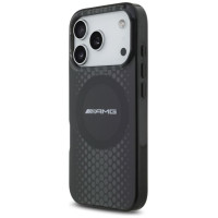 Mercedes AMG Double Layer Transparent Graphics MagSafe Case for iPhone 17 Pro - Black