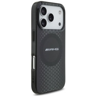 Mercedes AMG Double Layer Transparent Graphics MagSafe Case for iPhone 17 Pro - Black