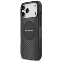 Mercedes AMG Double Layer Transparent Graphics MagSafe Case for iPhone 17 Pro Max - Black