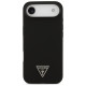 Guess Silicone Triangle Logo MagSafe Case for iPhone 17 Air - Black