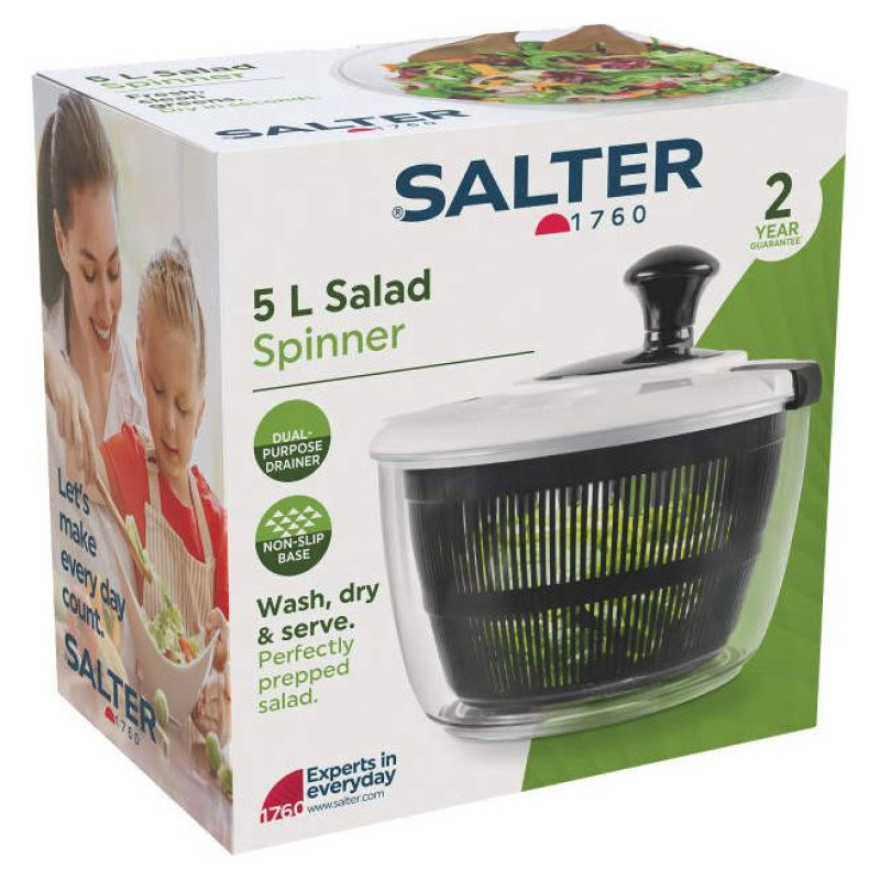 Salter BW13899EU7 Salad Spinner 5L