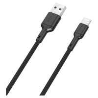 Dudao L9T 5A USB-A - USB-C Cable 1m - Black