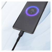 Dudao L9T 5A USB-A - USB-C Cable 1m - Black