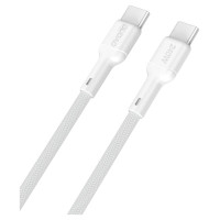 Dudao L9C Max 240W PD USB-C - USB-C Cable 1.2m - White