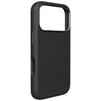 Puro Pure Icon Mag Pro Liquid Silicone Case for iPhone 17 Pro, MagSafe Compatible, with Camera Protection and Aluminum Buttons - Black
