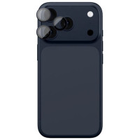 Amazingthing Lens Glass for iPhone 17 Pro / Pro Max with Blue Aluminum Frame