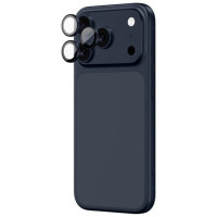 Amazingthing Lens Glass for iPhone 17 Pro / Pro Max with Blue Aluminum Frame