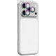 Amazingthing Lens Glass for iPhone 17 Pro / Pro Max with Rainbow Aluminum Frame