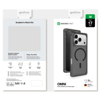 Amazingthing Omni Case for iPhone 17 Pro MagSafe Compatible - Black