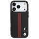 BMW M Perforated Stripe Logo MagSafe Case for iPhone 17 Pro - Red