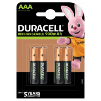 Duracell Turbo AAA Rechargeable 900mAh 4pack