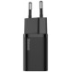 Baseus Super Si 1C fast charger USB Type C 30W Power Delivery Quick Charge black (CCSUP-J01)