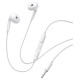 Baseus Encok HZ19 Wired In-Ear Headphones with Mini Jack - White