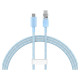 Baseus Explorer 100W USB-C - USB-C Cable with Intelligent Temperature Sensor 1m - Blue
