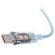 Baseus Explorer 100W USB-C - USB-C Cable with Intelligent Temperature Sensor 1m - Blue