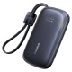 Baseus EnerFill FC21 QPow3 Ultra 10000mAh 22.5W Power Bank with Digital Display and Detachable Cable - Black
