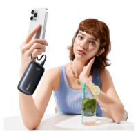 Baseus EnerFill FC21 QPow3 Ultra 10000mAh 22.5W Power Bank with Digital Display and Detachable Cable - Black