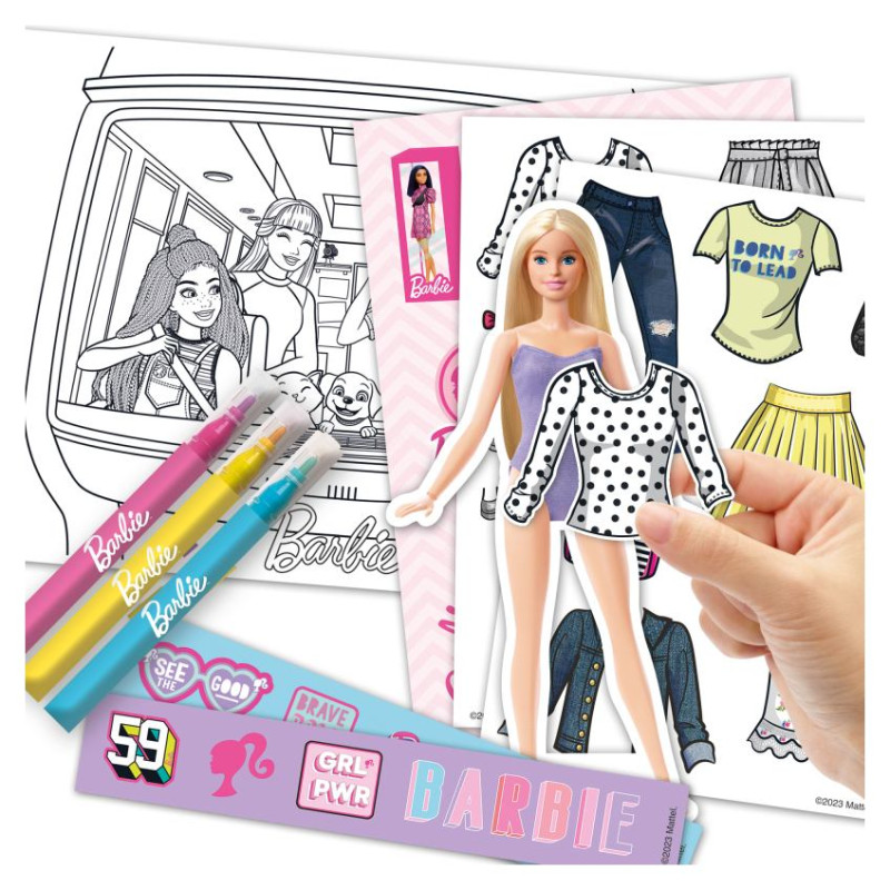 Bladez Barbie uzlīmju aktivitā&scaron;u komplekts