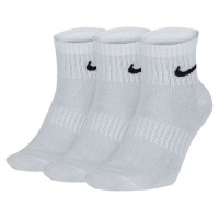 Nike Everyday Lightweight Ankle 3Pak M SX7677-100 socks (39 - 42)