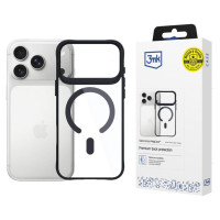3Mk Protection 3mk Satin Armor MagCase for iPhone 17 Pro - Transparent Black