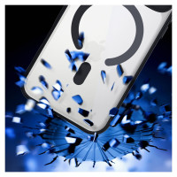 3Mk Protection 3mk Satin Armor MagCase for iPhone 17 Pro - Transparent Black